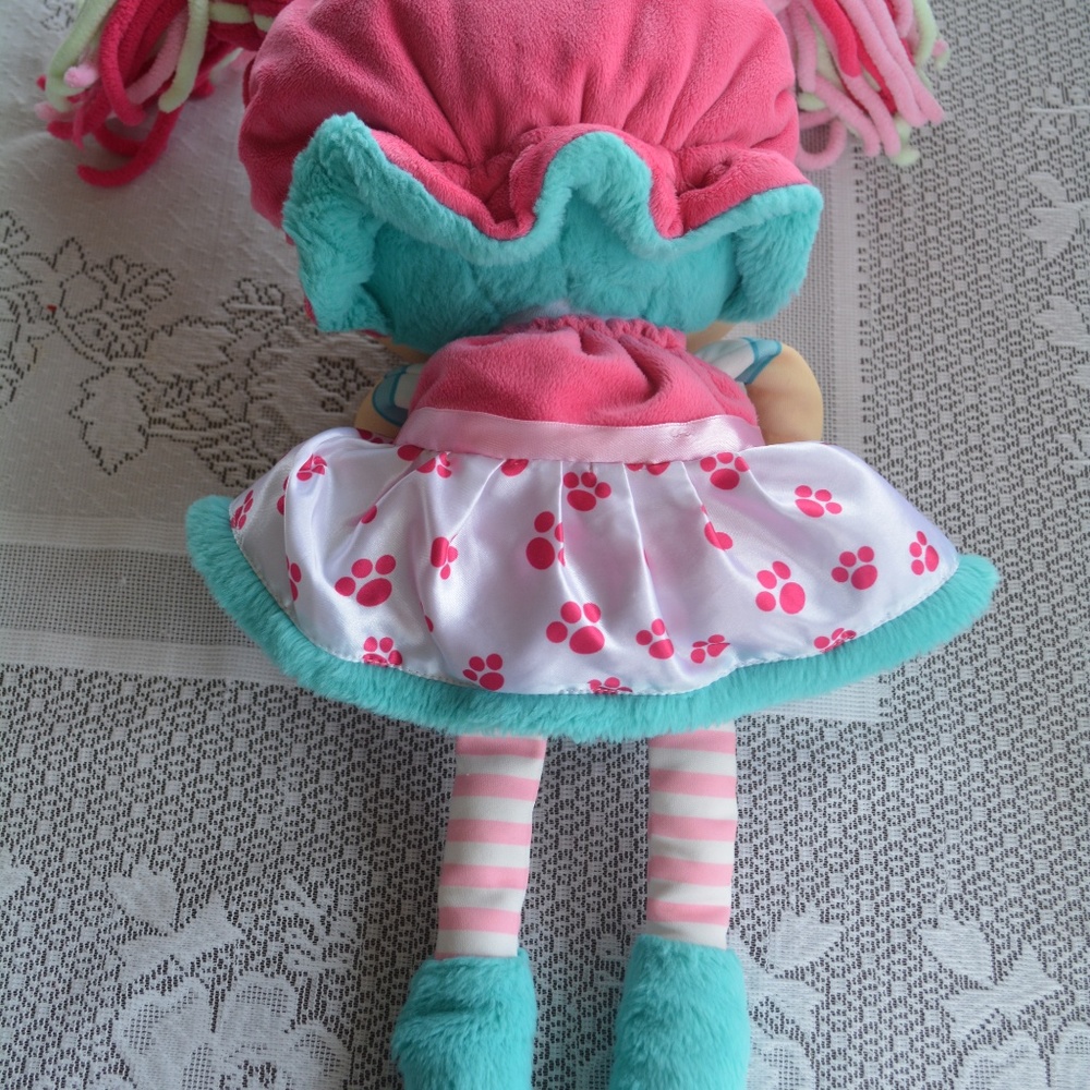 Flip Zee Girls Zoe Snuggly Bear Plush Doll Toy - Picture 4 of 8